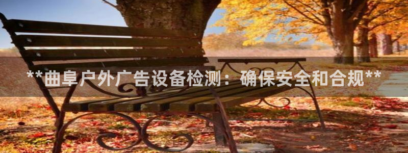 杏宇平台怎么样赚钱：**曲阜户外广告设备检测：确保安全和合规**