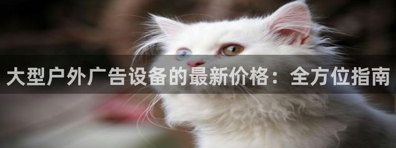 杏宇平台官网注册：大型户外广告设备的最新价格：全方位指南