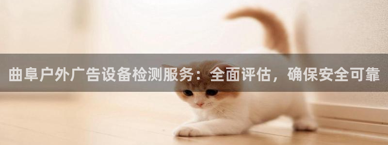 杏宇平台官网注册：曲阜户外广告设备检测服务：全面评估，确保安全可靠
