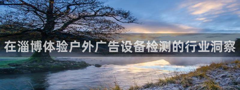 杏宇平台招商：在淄博体验户外广告设备检测的行业洞察