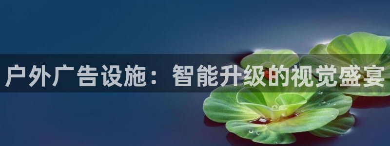 杏宇平台代理怎么赚钱快：户外广告设施：智能升级的视觉盛宴