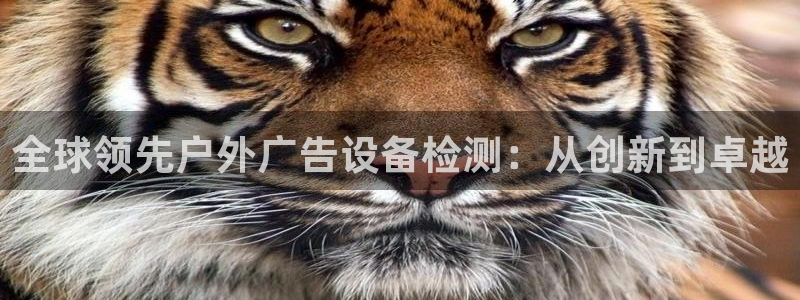 杏宇平台官网注册：全球领先户外广告设备检测：从创新到卓越