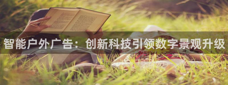 杏宇平台招商：智能户外广告：创新科技引领