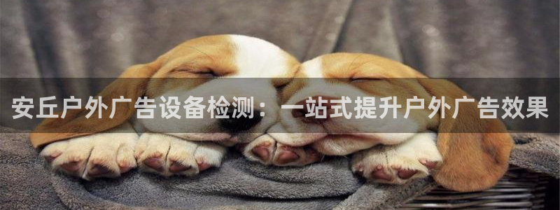 杏宇平台怎么样知乎：安丘户外广告设备检测：一站式提升户外广告效果
