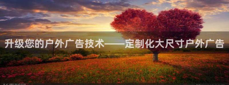 杏宇官方平台官网入口：升级您的户外广告技术——定制化大尺寸户外广告